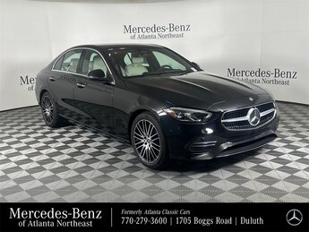 2025 Black Mercedes-Benz C-Class C 300 Car 4 Door Automatic RWD 2.0L I4 Turbocharged Engine