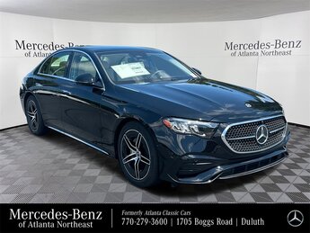2025 Black Mercedes-Benz E-Class E 350 Car 4 Door RWD Automatic