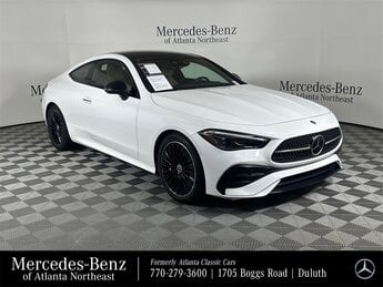 2024 MANUFAKTUR Moonlight White Metallic Mercedes-Benz CLE CLE 450 Automatic 2 Door AWD Car I6 Engine