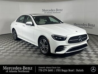 2023 Polar White Mercedes-Benz E-Class E 350 AWD Car 4 Door