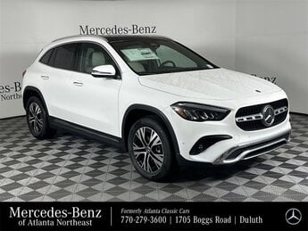 2025 Polar White Mercedes-Benz GLA GLA 250 2.0L I4 Turbocharged Engine FWD 4 Door