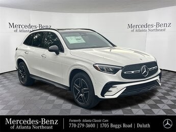 2025 Polar White Mercedes-Benz GLC GLC 300 I4 Engine 4 Door Automatic AWD