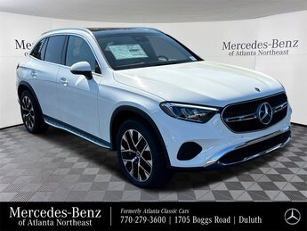 2025 Polar White Mercedes-Benz GLC GLC 350e I4 Engine AWD SUV