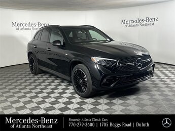 2025 Black Mercedes-Benz GLC GLC 350e SUV I4 Engine AWD