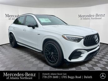 2025 MANUFAKTUR Moonlight White Metallic Mercedes-Benz GLC AMG GLC 43 I4 Engine SUV AWD Automatic 4 Door