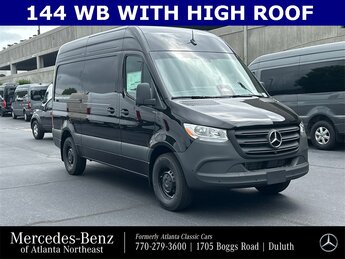 2025 Obsidan Mercedes-Benz Sprinter 2500 Cargo 144 WB Automatic 2.0L 4-Cylinder Engine 3 Door RWD Van