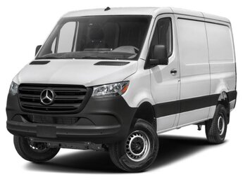 2025 Arctic White Mercedes-Benz Sprinter 2500 Cargo 144 WB Van 3 Door RWD 2.0L 4-Cylinder Engine Automatic