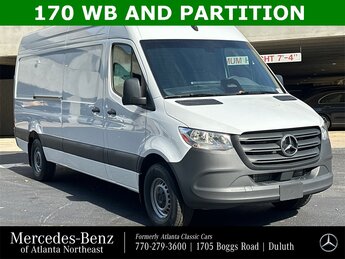 2025 Arctic White Mercedes-Benz Sprinter 2500 Cargo 170 WB Van 2.0L 4-Cylinder Engine Automatic