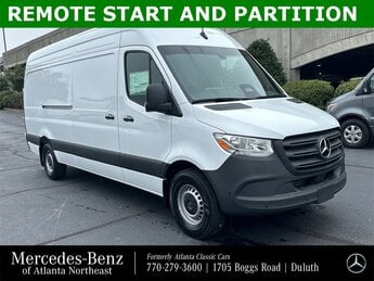 2025 Arctic White Mercedes-Benz Sprinter 2500 Cargo 170 WB RWD Van 3 Door 2.0L 4-Cylinder Engine Automatic