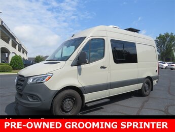 2024 Stone Grey Mercedes-Benz Sprinter 2500 Cargo 144 WB 3 Door Automatic Van