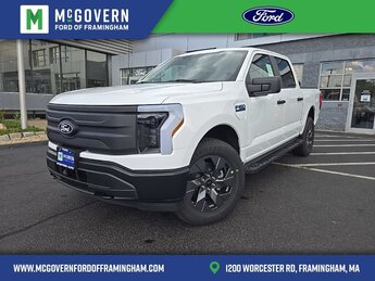 2025 Oxford White Ford F-150 Lightning Pro AWD Truck Electric Motor Engine 4 Door Automatic
