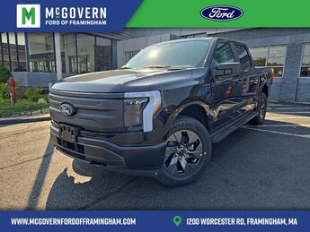 2025 Agate Black Metallic Ford F-150 Lightning Pro Truck AWD Automatic