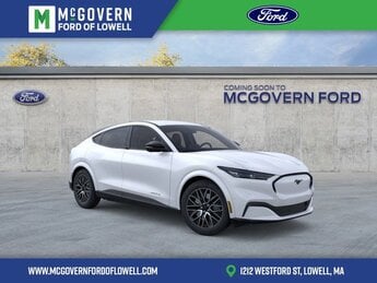 2025 Star White Metallic Tri-Coat Ford Mustang Mach-E Premium Dual Electric Motor Engine SUV 4 Door AWD Automatic