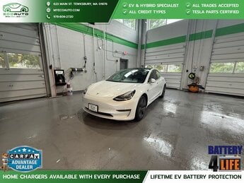 2019 Pearl White Multi-Coat Tesla Model 3 Standard Range Plus RWD Automatic Car