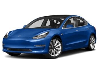2019 Tesla Model 3 Long Range Car Electric Motor Engine 4 Door Automatic AWD