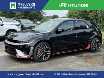 2025 Abyss Black Hyundai IONIQ 5 N Base Automatic AWD 4 Door Electric Motor Engine