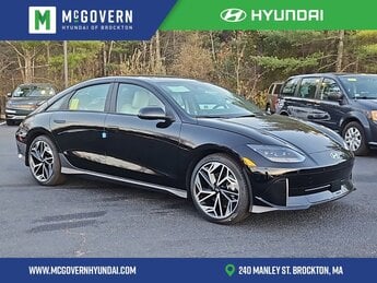 2025 Onyx Black Hyundai IONIQ 6 SEL AWD Electric Motor Engine Car