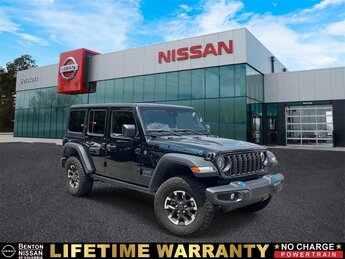 2024 Black Clearcoat Jeep Wrangler Rubicon 4 Door 4X4 SUV Automatic
