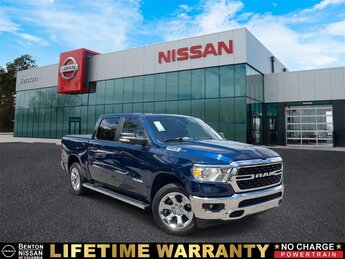 2022 Patriot Blue Pearlcoat Ram 1500 Big Horn Automatic 4 Door 4X4 Truck HEMI 5.7L V8 Multi Displacement VVT Engine