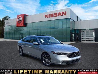 2023 Lunar Silver Metallic Honda Accord EX Car 4 Door FWD Automatic (CVT) 1.5T I4 DOHC 16V Turbocharged VTEC Engine