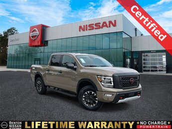 2024 Baja Storm Nissan Titan PRO-4X Truck Automatic 5.6L V8 DOHC 32V LEV3-ULEV70 400hp Engine