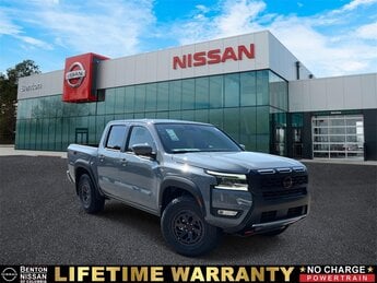 2025 Boulder Gray Pearl Nissan Frontier PRO-4X 3.8L DI DOHC 24V V6 Engine 4 Door 4X4 Truck