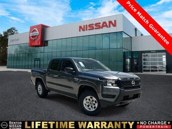 2025 Gun Metallic Nissan Frontier S Truck 4 Door 4X4 Automatic