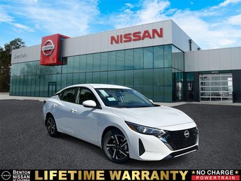 2025 Fresh Powder Nissan Sentra SV Car 4 Door 2.0L I4 DOHC Engine Automatic (CVT)