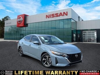 2025 Atlantic Gray Metallic Nissan Sentra SV 2.0L I4 DOHC Engine FWD Automatic (CVT) Car