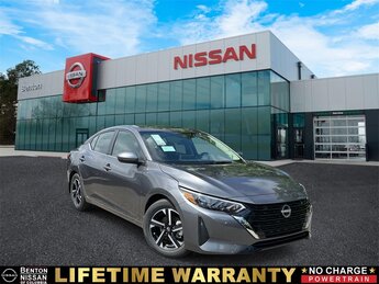 2025 Gun Metallic Nissan Sentra SV Automatic (CVT) 2.0L I4 DOHC Engine FWD