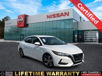 2022 Fresh Powder Nissan Sentra SV Car 4 Door 2.0L DOHC Engine