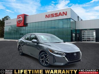 2025 Gun Metallic Nissan Sentra SV 4 Door Automatic (CVT) FWD