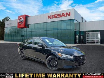 2025 Super Black Nissan Sentra SR FWD 4 Door 2.0L I4 DOHC Engine Automatic (CVT) Car