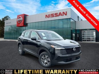 2025 Super Black Nissan Kicks S 4 Door Automatic (CVT) FWD SUV