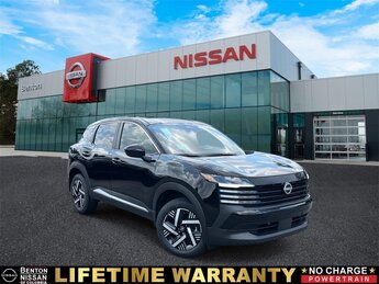 2025 Super Black Nissan Kicks SV 2.0L DOHC Engine 4 Door FWD SUV