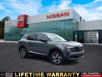 2025 Gun Metallic/Super Black Nissan Kicks SV Automatic (CVT) FWD SUV 2.0L DOHC Engine 4 Door