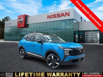 2025 Arctic Ice Blue Metallic/Super Black Nissan Kicks SR 4 Door SUV Automatic (CVT) 2.0L DOHC Engine FWD