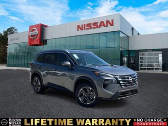2025 Gun Metallic Nissan Rogue SV SUV 4 Door FWD 1.5L DOHC Engine Automatic (CVT)