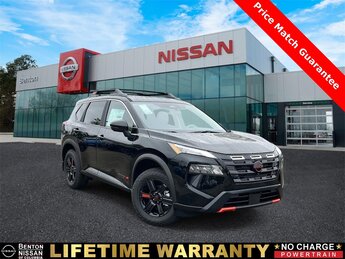 2025 Super Black Nissan Rogue Rock Creek Automatic (CVT) SUV AWD 1.5L DOHC Engine 4 Door