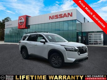 2025 Everest White Pearl Tricoat Nissan Pathfinder SV FWD Automatic SUV 3.5L V6 DOHC Engine
