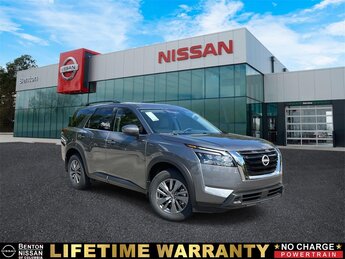 2025 Gun Metallic Nissan Pathfinder SV 4X4 SUV 4 Door 3.5L V6 DOHC Engine