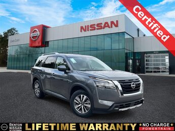 2023 Gun Metallic Nissan Pathfinder SL Automatic SUV V6 Engine