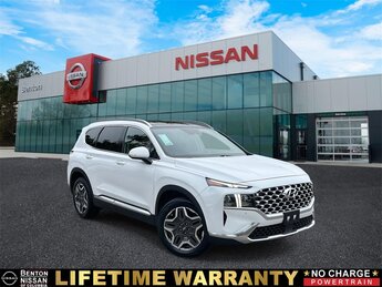 2022 Quartz White Hyundai Santa Fe Limited 2.5L I4 Engine FWD Automatic SUV 4 Door