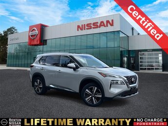 2021 Brilliant Silver Metallic Nissan Rogue SL Automatic (CVT) 2.5L I4 DOHC 16V Engine SUV 4 Door