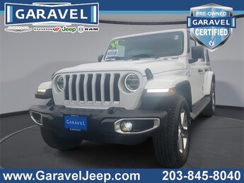 2019 Bright White Clearcoat Jeep Wrangler Unlimited Sahara 3.6L V6 24V VVT Engine 4 Door Automatic