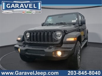 2025 Black Clearcoat Jeep Wrangler Sport S 4X4 4 Door Automatic