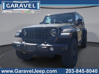 2025 Jeep Wrangler Willys 4 Door 3.6L V6 24V VVT Engine Automatic SUV 4X4