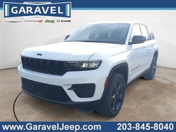 2025 Bright White Clearcoat Jeep Grand Cherokee Altitude X Automatic 4X4 SUV 4 Door 3.6L V6 24V VVT Engine