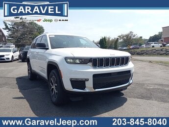 2025 Bright White Clearcoat Jeep Grand Cherokee L Limited Automatic 4 Door SUV 3.6L V6 24V VVT Engine 4X4