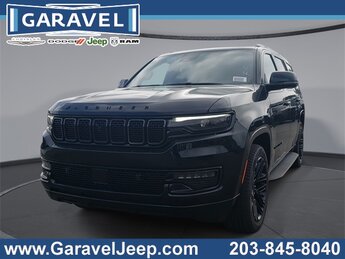 2025 Diamond Black Crystal Pearlcoat Jeep Wagoneer Series II 3.0L I6 Engine Automatic SUV 4 Door